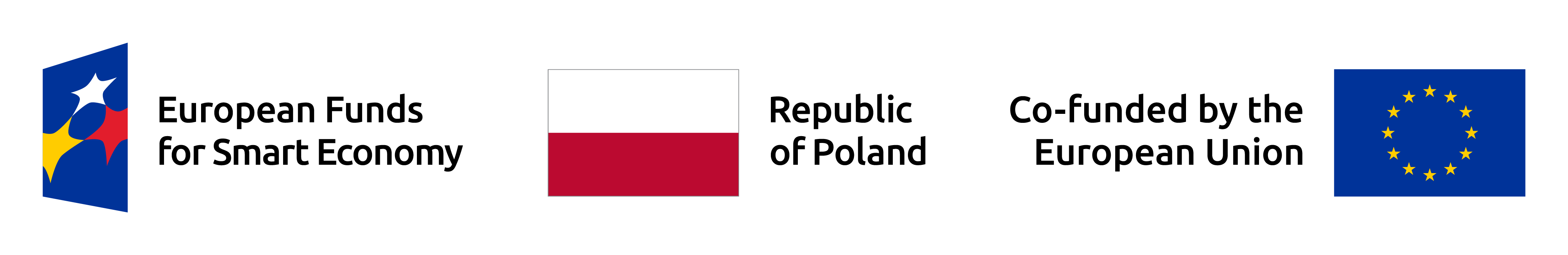 European Funds for Smart Economy, Republic of Poland, Co-funded by the European Union